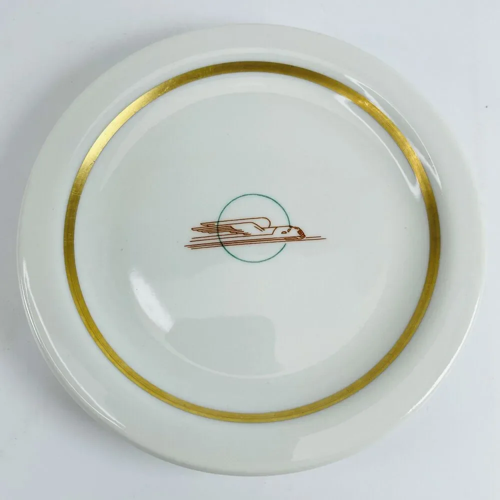 Vtg Union Pacific Railroad UPRR Winged Streamliner China 5.5